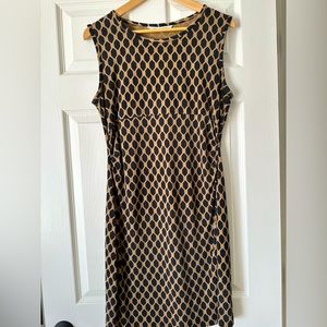 DVF Silk Knee Length Dress sz 12